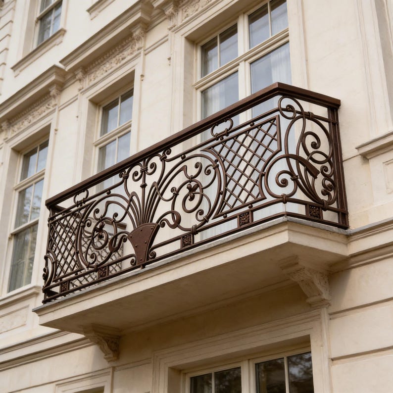 Canadian Terrace Railing Terrace Grill Design - Railing Balcony Panels - Decorative Heritage ...