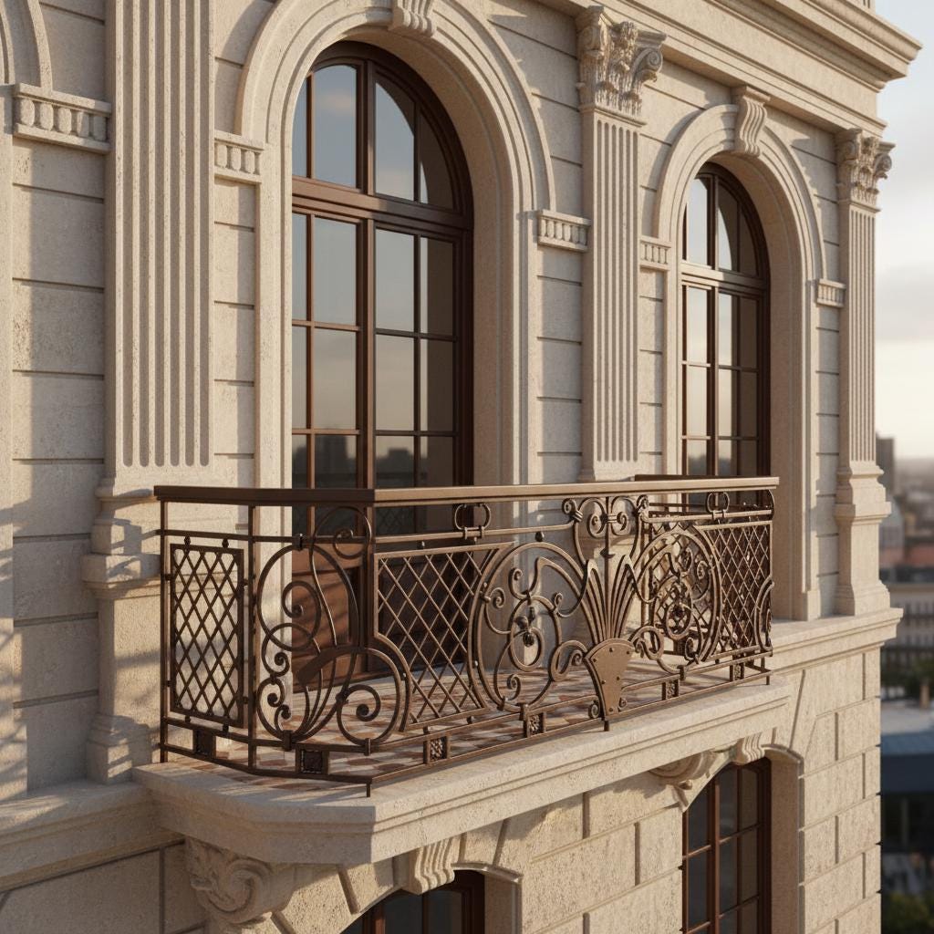 Canadian Terrace Railing Terrace Grill Design - Railing Balcony Panels - Decorative Heritage ...