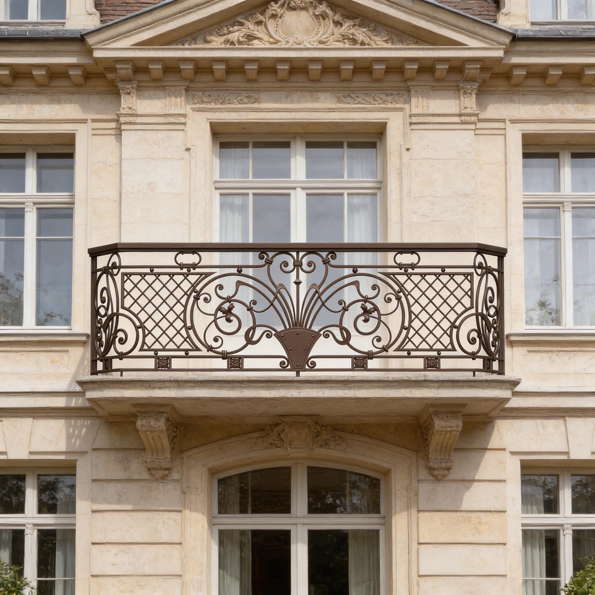Canadian Terrace Railing Terrace Grill Design - Railing Balcony Panels - Decorative Heritage ...
