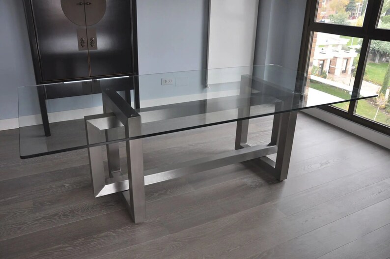Stainless Steel Dining Table Legs Meeting Room Table Legs Made in