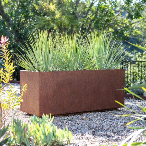 Steel Planters Etsy