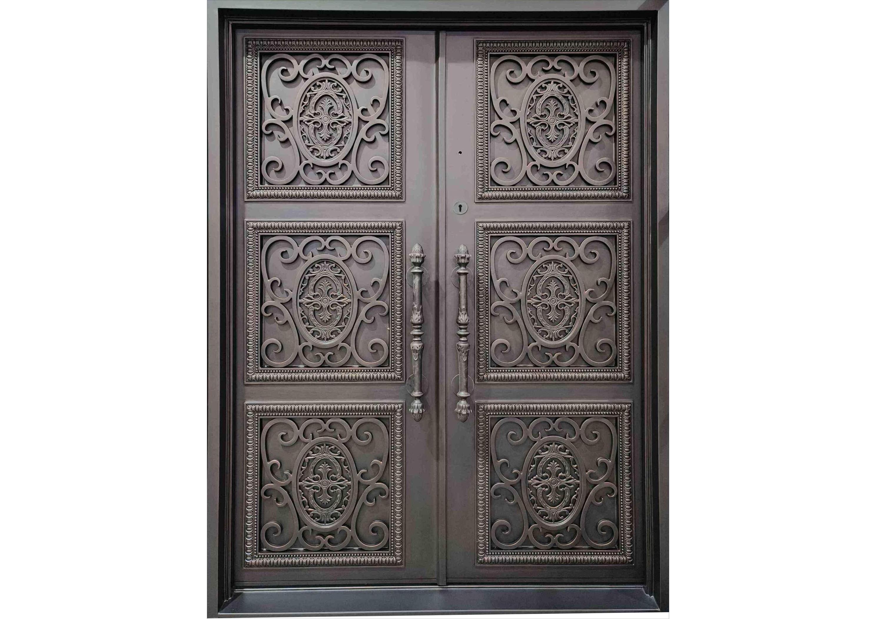 Medieval Majesty Style Iron Door | Square Top With Kickplate | Model ...