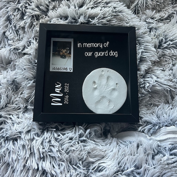 Custom Pet Momento Display