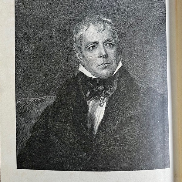 Nice antique (1903) copy of "Ivanhoe" by Sir Walter Scott; Charles Scribner's Sons edition; Middle Ages, Anglo-Saxon England; W. Cross intro