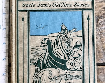RARE illustrated 1st edition 1907 &quot;Building the Nation: Uncle Sam&#39;s Old Time Stories&quot; by Mary Hazelton Wade; Revolutionary War history 1770s