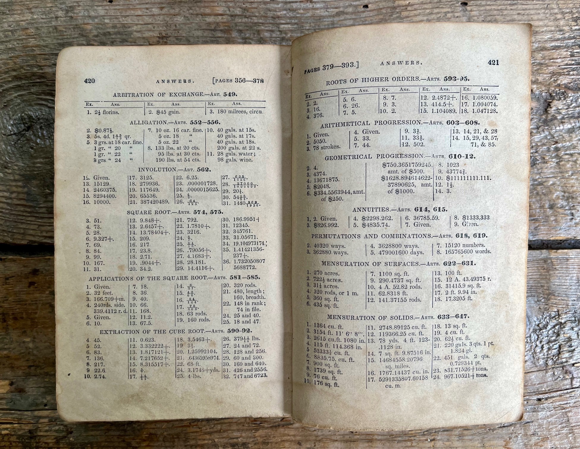 Scarce Antique (1860) School Book, Used During Civil War! 