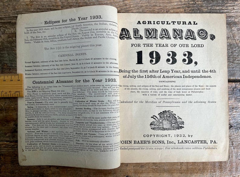 Very Interesting Vintage 1933 