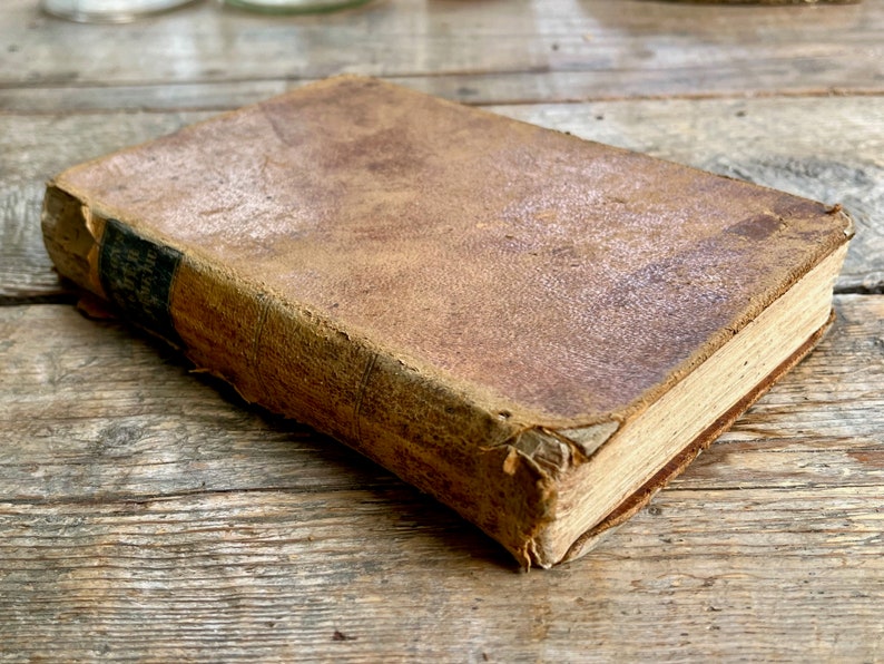 Scarce Antique (1860) School Book, Used During Civil War! 