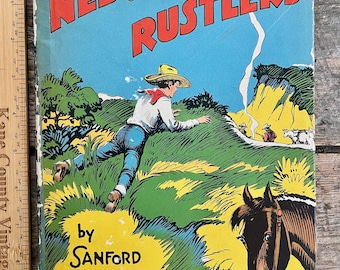 Howdy, Partner! Great Colors on This Vintage 1941 Children's Book