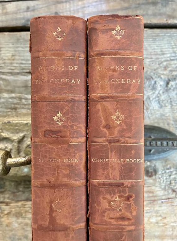 Two Antique (c. 1905) Volumes in 