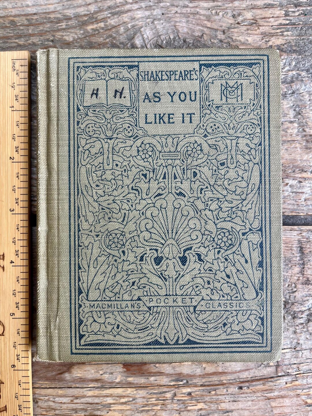 Antique 1914 Macmillan's Pocket Classics Edition shakespeare's as You