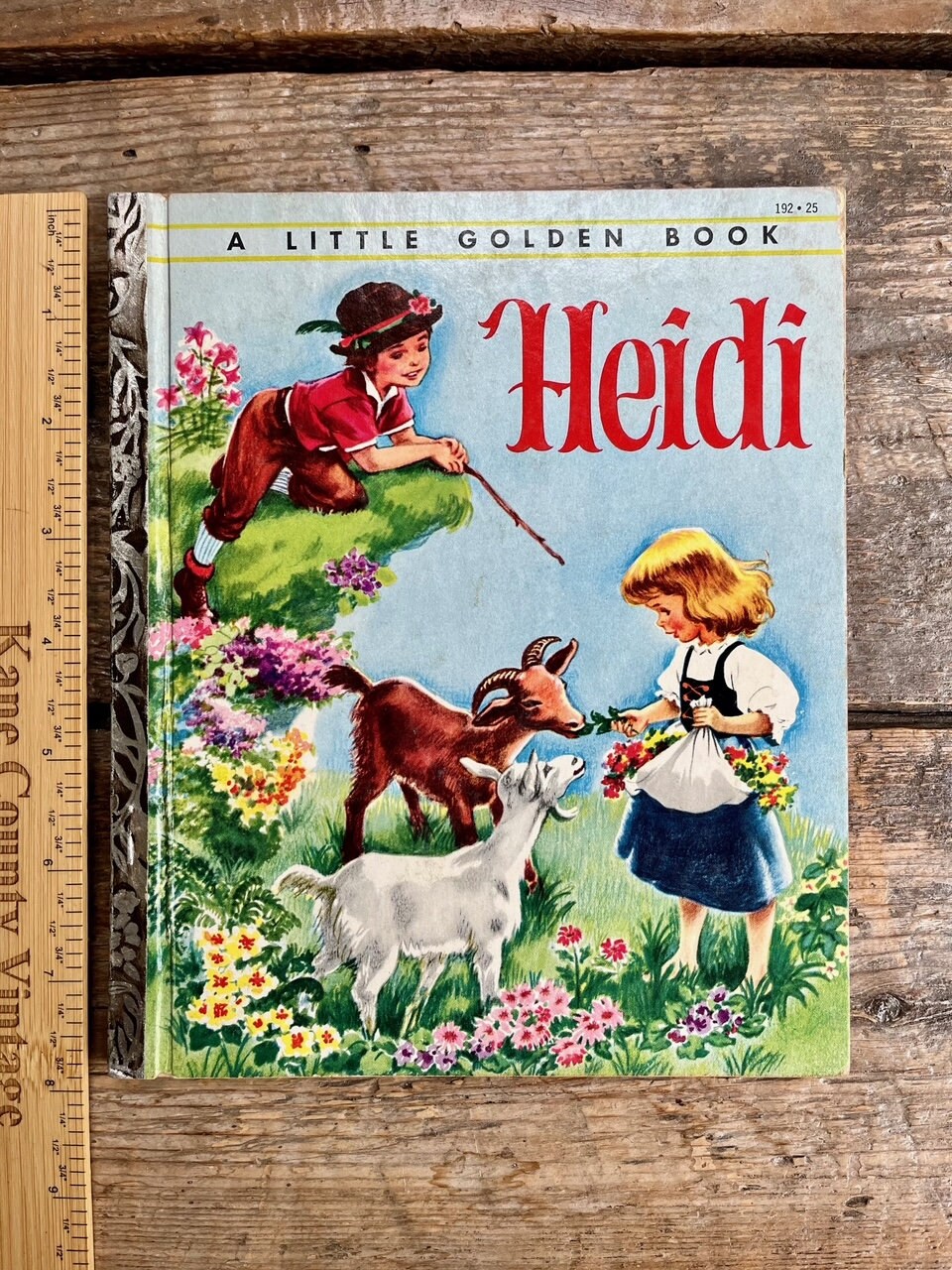 Bonhams : An R. John Wright doll of Heidi and her goat Snowflake