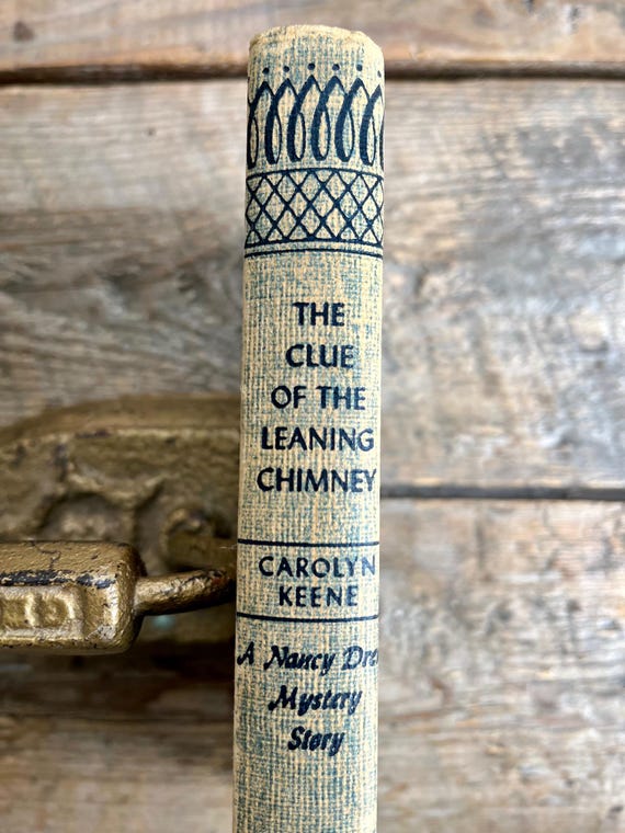 thumbnail image 2 of The Clue Of The Leaning Chimney (Nancy Drew, Book 26) By Carolyn Keene - Very Good Condition 2 of 5