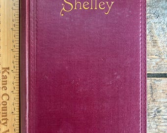 Authentisch antike (1921) Oxford Edition! „The Sämtlichen Poetischen Werken des Percy Bysshe Shelley“ von Thomas Hutchinson; nie gedruckte Materialien
