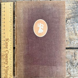 Solo 1100 copie di questa edizione vintage del 1937! Pagine non tagliate, carta speciale "Le odi di Keats e Shelley" Peter Pauper Press; colonna vertebrale povera