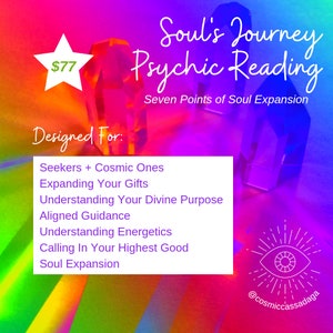 Soul&#39;s Journey-Seven Points of Expansion Psychic Reading