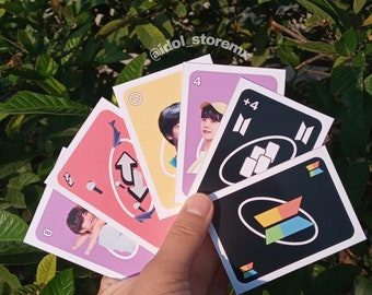 bts card game etsy canada
