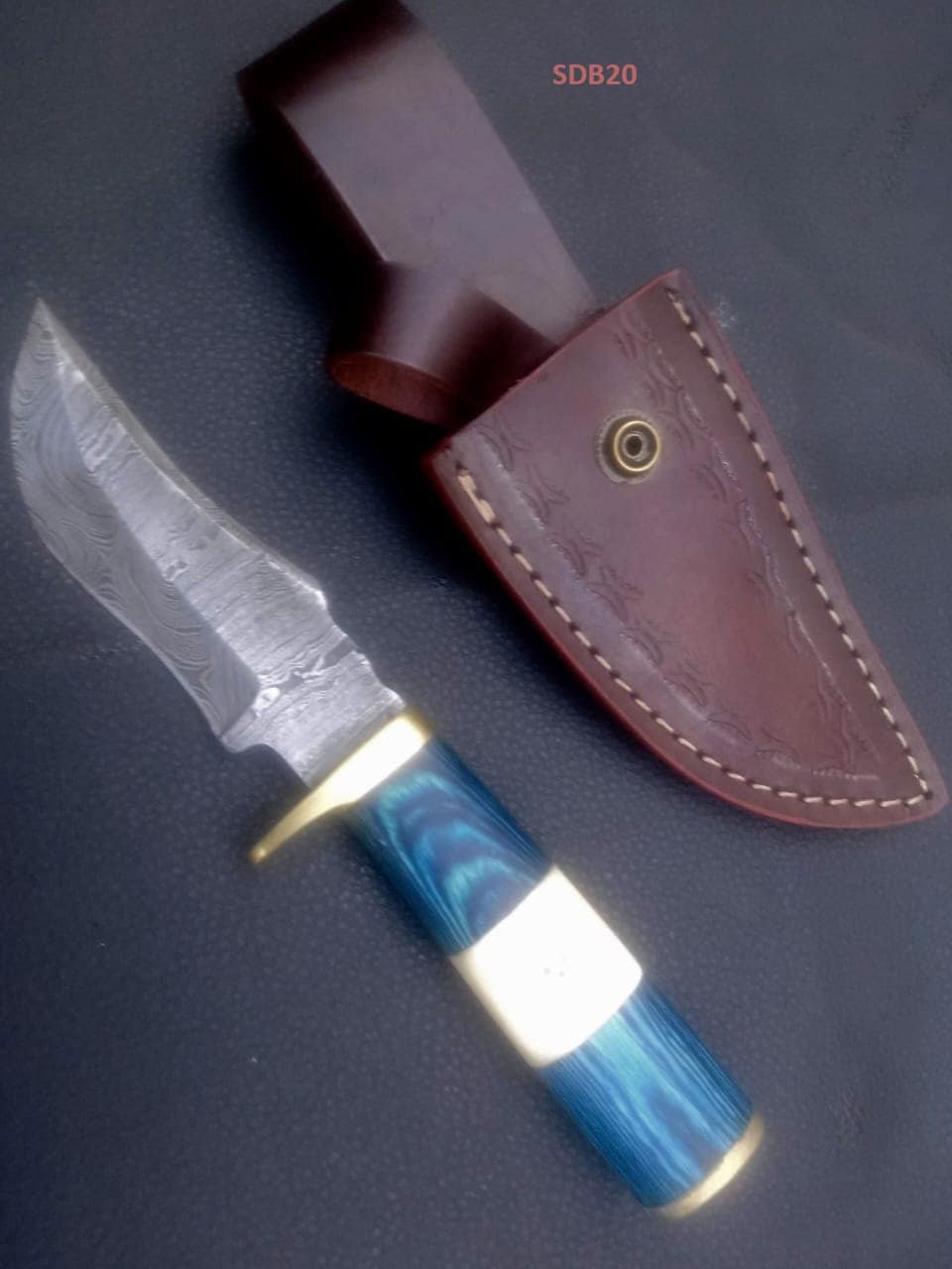 Premium Handmade Damascus Steel EDC Skinner Knife main image 1