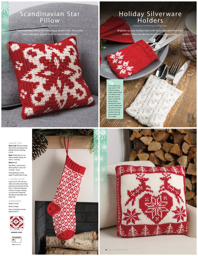 Annies Christmas 2022 Annie's Christmas 2022 PDF Digital Magazine Etsy