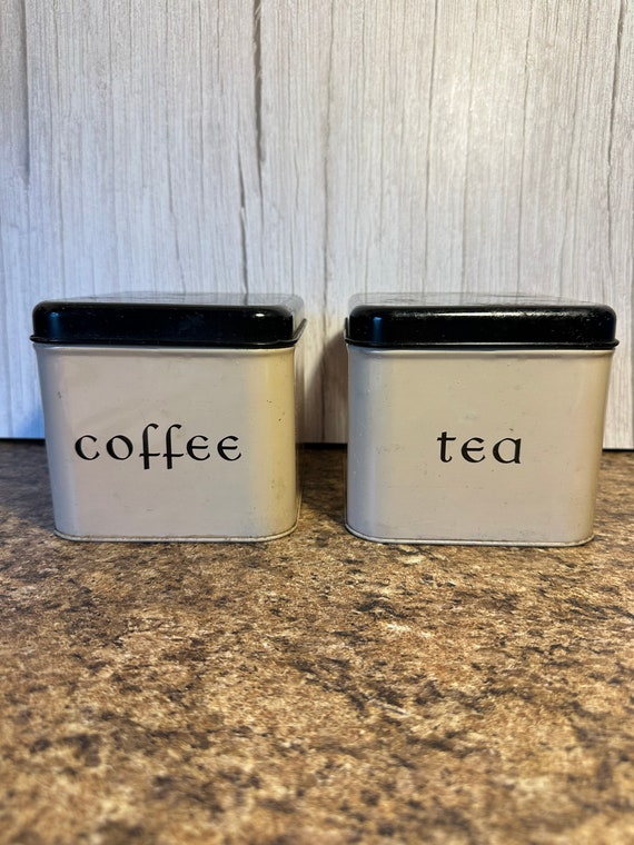 1960's Black Cannisters 1960's Black Cannisters