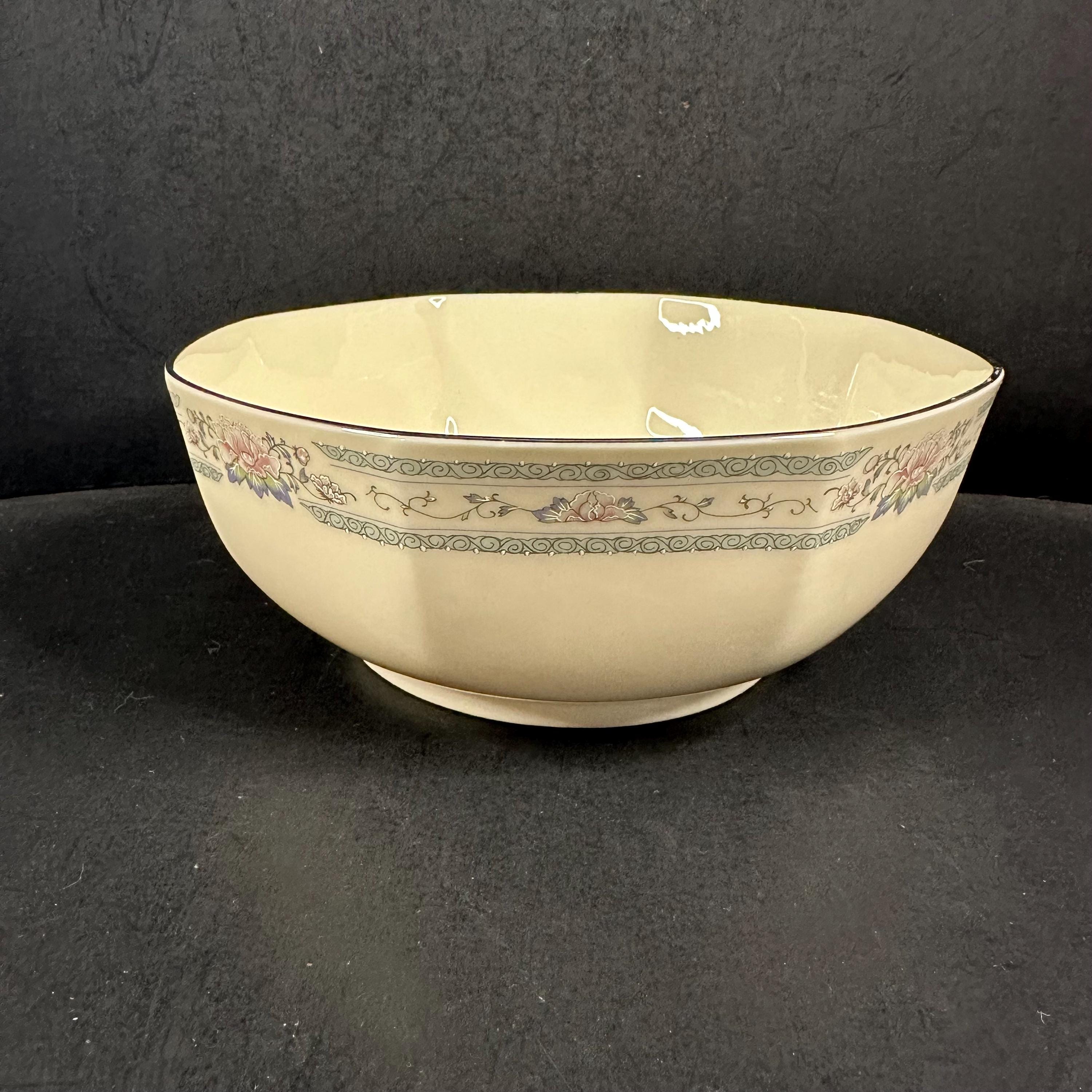 Lenox Charleston Sugar Bowl With Lid - Pastel Floral Ceramic, 4.25" Height, Hand Wash Only - View #7