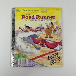 1985 Road Runner Mid-Mesa Marathon Vintage kleines goldenes Buch