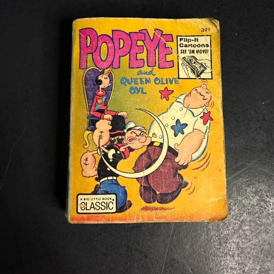 Popeye Big Little Books - Etsy