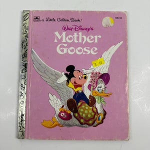 Little Golden Book Walt Disney&#39;s Mother Goose, adapted by Al Dempster, illustrated by the Walt Disney Studio