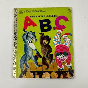 Vintage Little Golden ABC Book, 1978 Edition