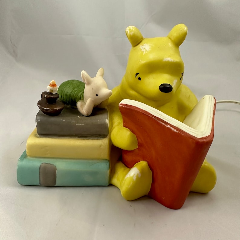 Disney Classic Winnie the Pooh Nursery Lamp Nightlight Piglet Etsy