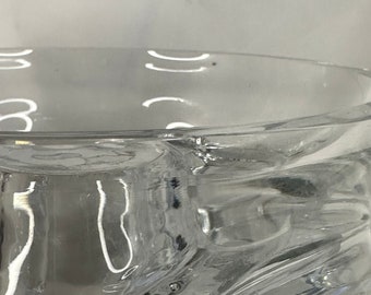 ボヘミアクリスタルアートガラスヘビーシガー灰皿 - Etsy 日本