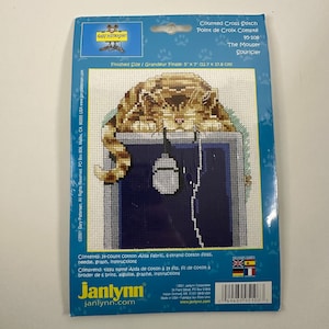Vintage 2001 Janlynn Counted Cross Stitch Kit Gary Patterson The Mouser #95-108