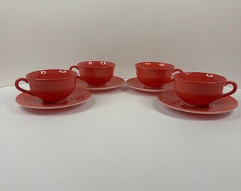 ヴィンテージ インディアナ グラス アンバー コロニー ホワイトホール