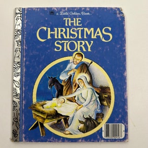 1980年 クリスマス・ストーリー リトル・ゴールデン・ブック：ヴィンテージ・ベッドタイム・ストーリー