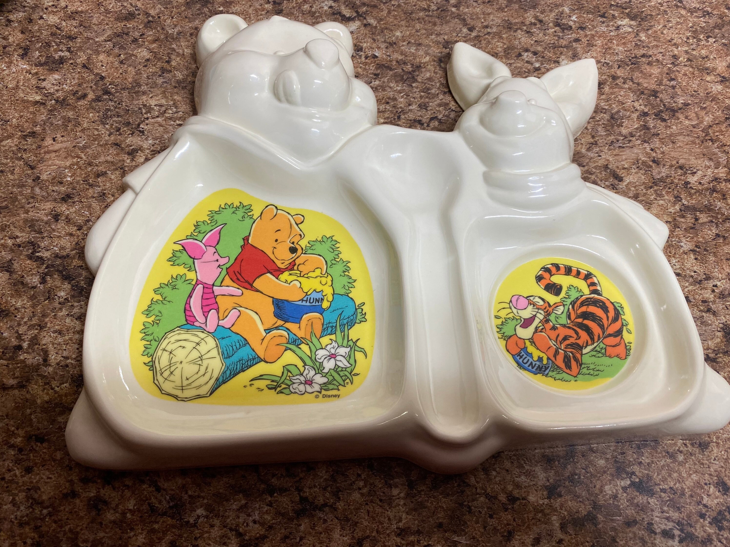   THE Winnie the Pooh　プレート Winnie the Pooh Melamine Plate - Etsy