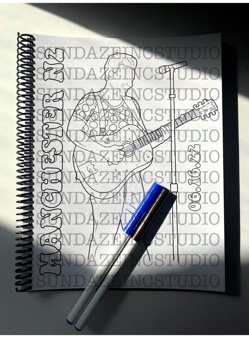 HSLOT UK & Europe 2022 Coloring Book Inspired by Love on Tour Etsy