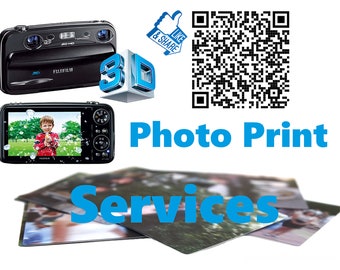Print your(2D) photos in 3Dimensions(FujiFilm W1-3/QooCam-3D cameras/2D to 3D conversion)