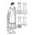 Past Patterns 4971 Download - Edwardian Misses Panel Dress Pattern Bust ...