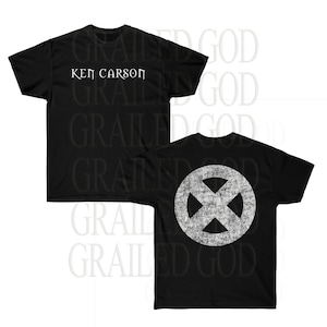 Ken Carson Front & Back Print Faded (Black)