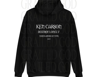 Ken Carson x Destroy Lonely X Man Tour Hoodie 2022 (Black)