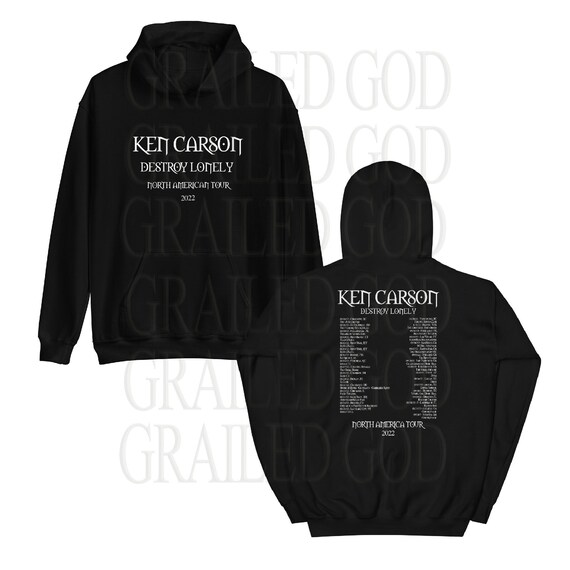 Ken Carson X Destroy Lonely X Man Tour Hoodie 2022 black - Etsy Canada