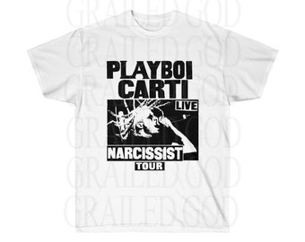 Playboi Carti Narcissist PUNK (White)