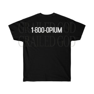 1-800-OPIUM * (Reverso impreso)