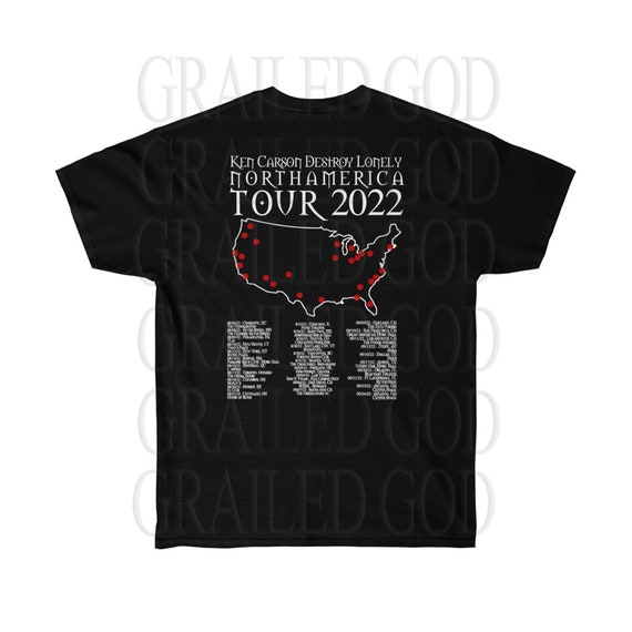 ORGINAL Ken Carson X Destroy Lonely Tour 2022 Shirt - Etsy