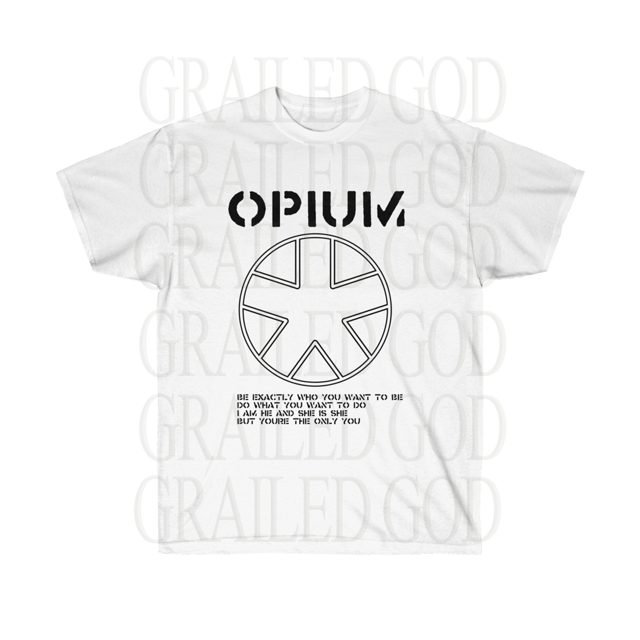 OPIUM BE YOU Playboi Carti Shirt (white) - Etsy