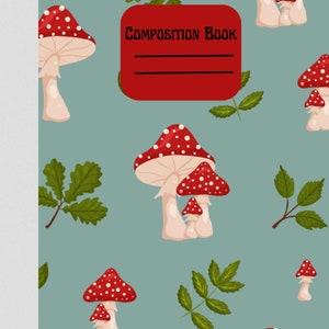 Mushroom Composition Book