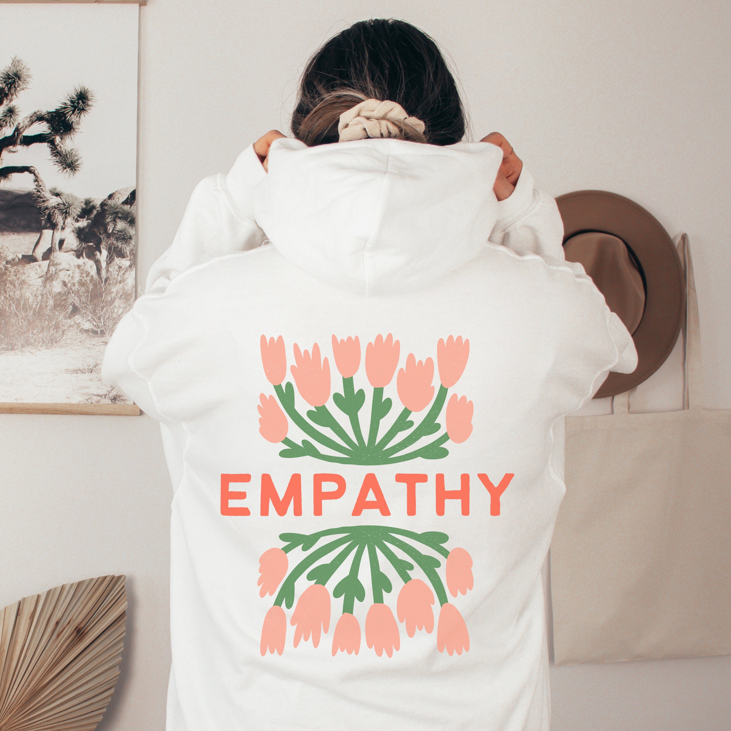 EMPATH Hoodie Empathy Shirt Aesthetic Hoodie With Words on the Back Over sized Hooded Sweatshirt for Sensitive People HSP Shirt Etsy