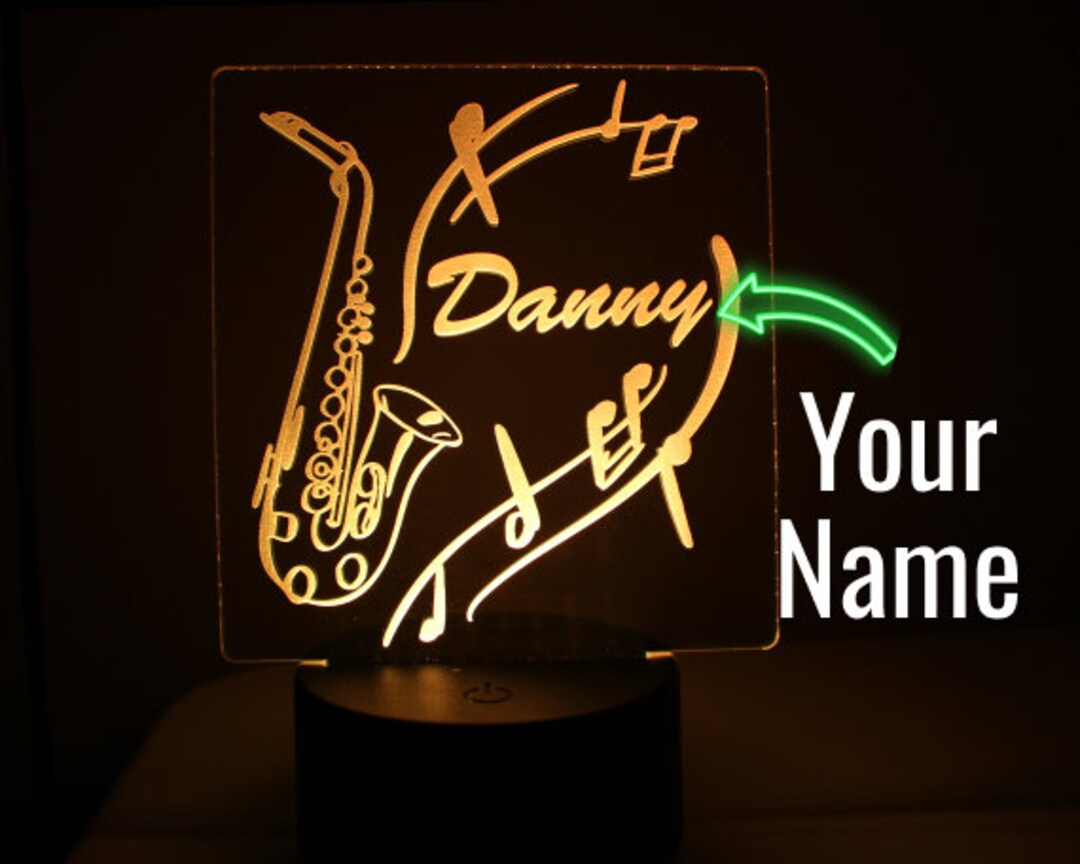 Saxophone Lamp, Saxophone, Saxophone Gifts, Saxophone Toy, Saxophone