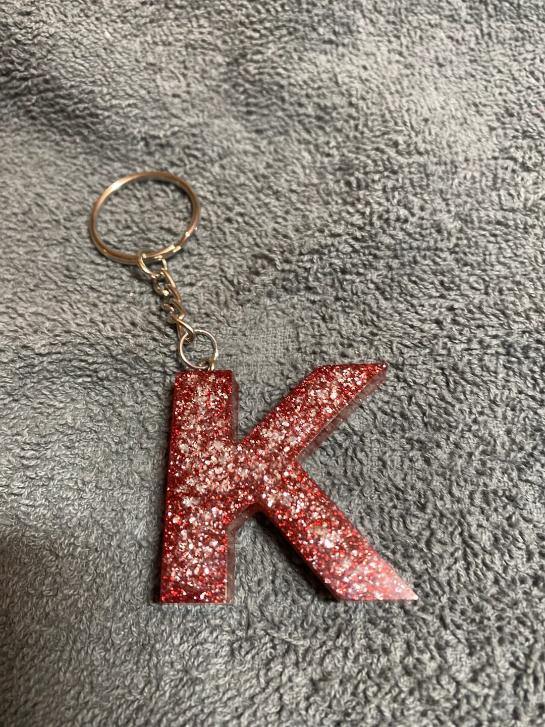 Letter K Keychain/backpack Charm a325 Etsy