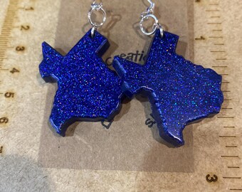 Blue Texas earrings
